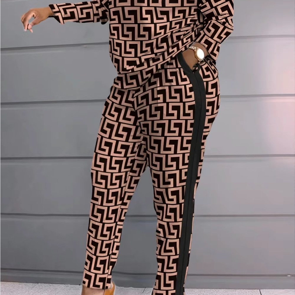 Women's two-piece long-sleeve